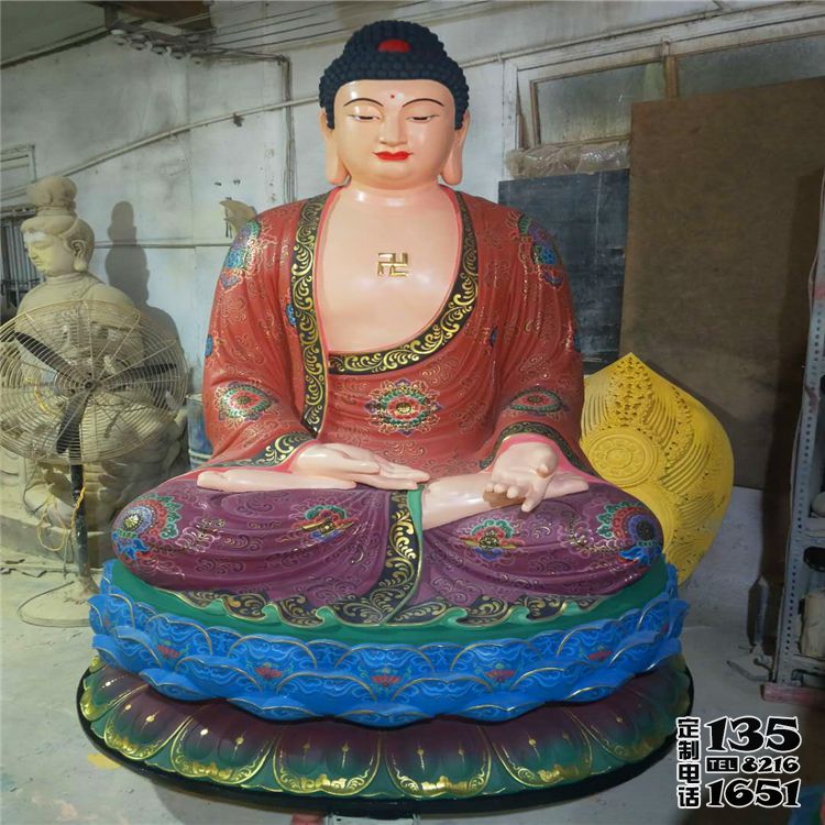 玻璃鋼彩繪戶外景區(qū)大型供奉神佛三寶佛雕塑 玻璃鋼彩繪戶外景區(qū)大型供奉神佛三寶佛雕塑